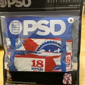 PSD brand, new size medium style, paps, blue ribbed bricks